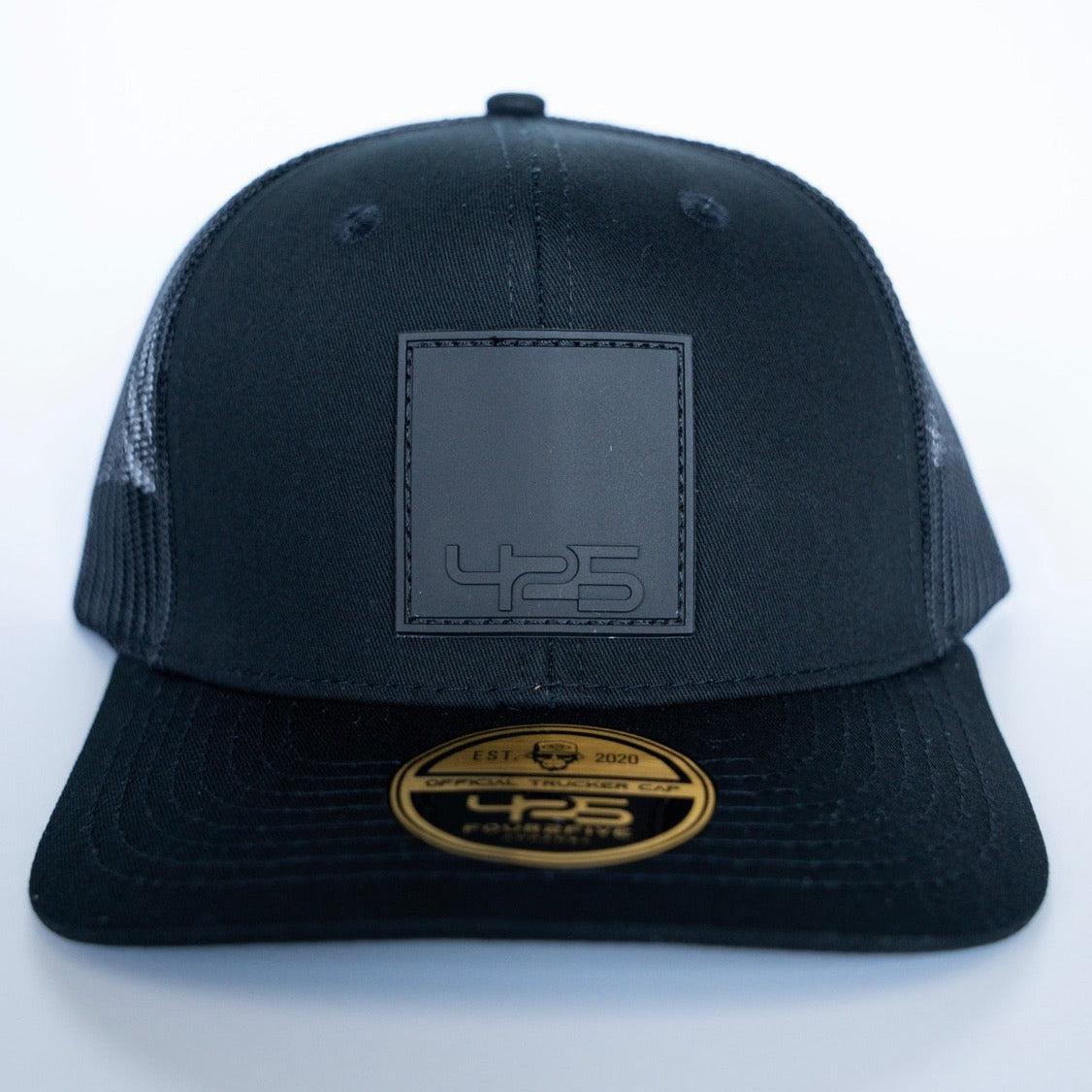 Black Out PVC Trucker