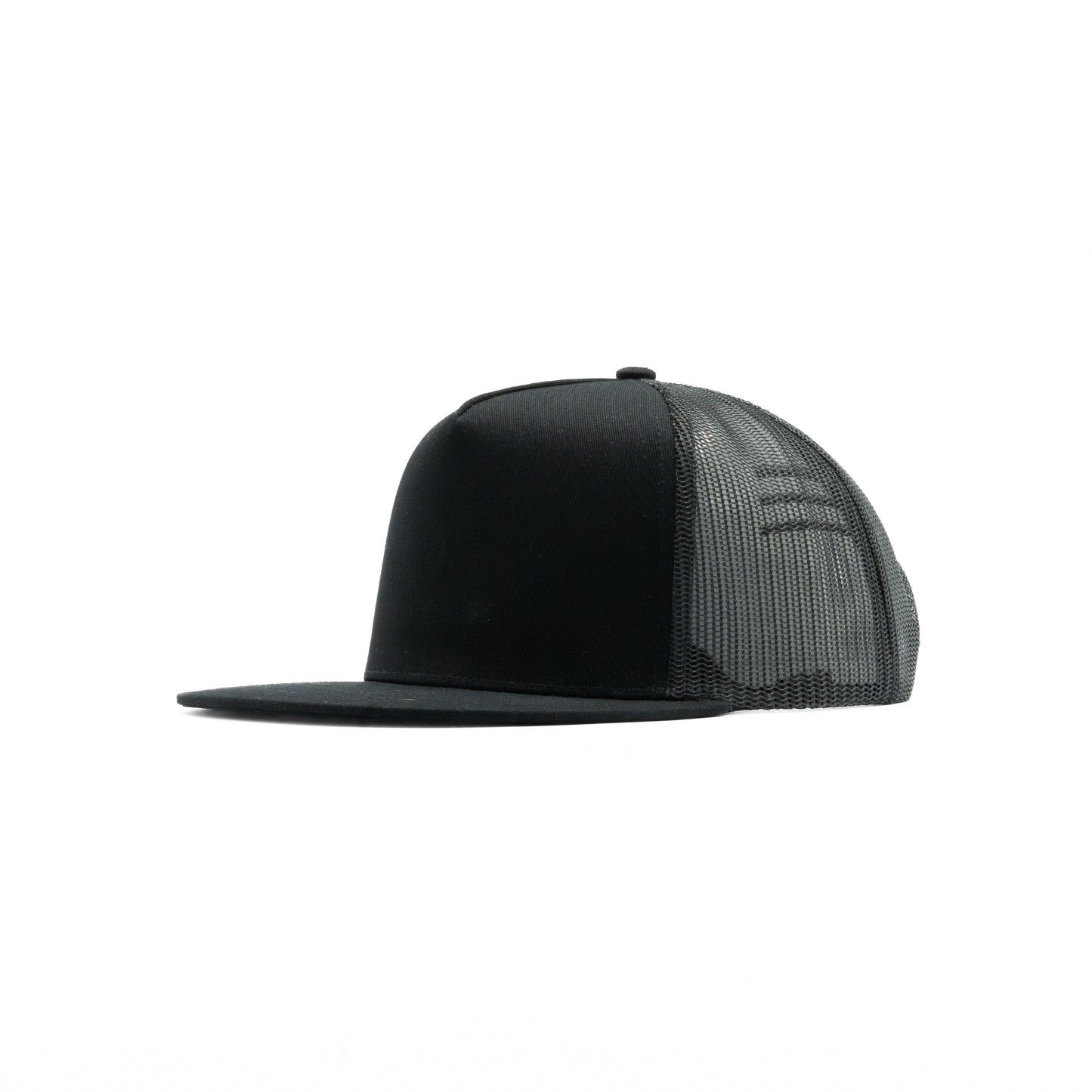 360 - 5 Panel Flat Bill Mesh Trucker
