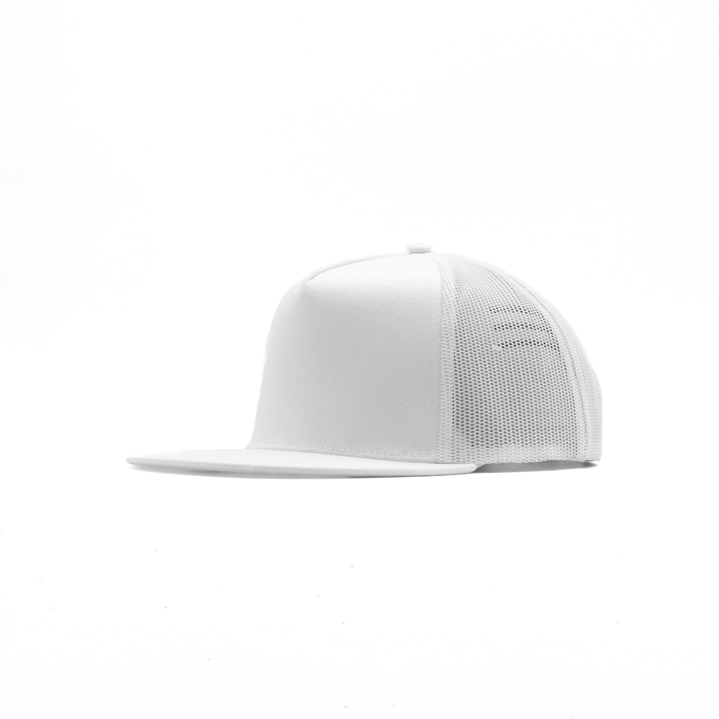 360 - 5 Panel Flat Bill Mesh Trucker