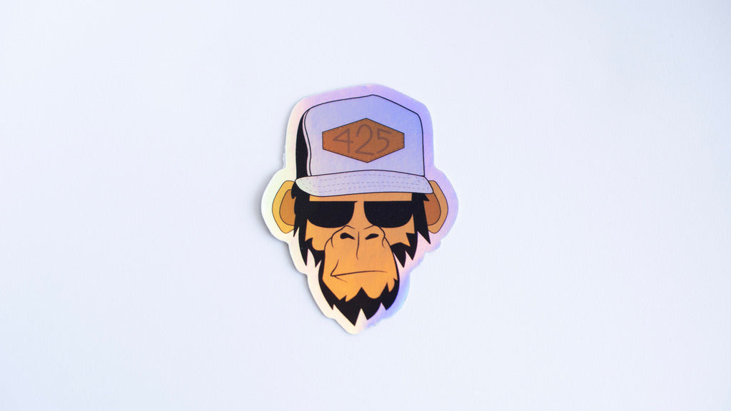 Shinny Chimp Sticker Pack